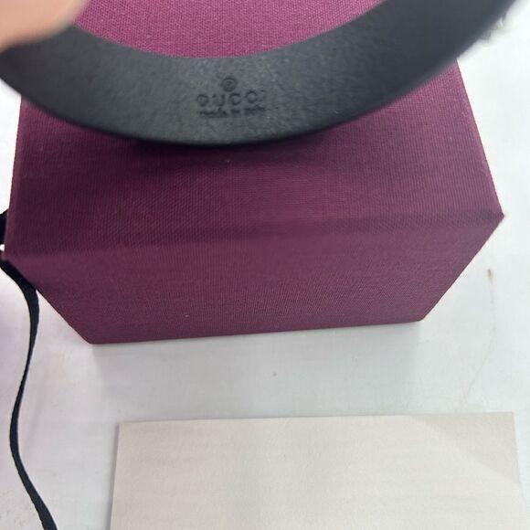 Unisex Gucci, leather bracelet with lion head made in Italy - Picture 9 of 11